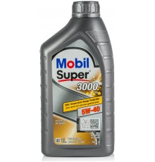 Моторное масло MOBIL Super 3000 X1 5W-40, 1 л