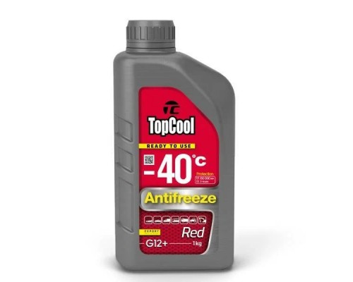Антифриз TopCool Antifreeze Red -40 C красный, 1 кг