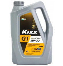 Моторное масло Kixx G1 SN Plus 5W-20, 4 л