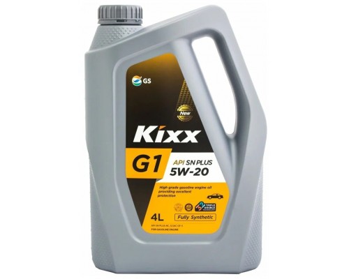 Моторное масло Kixx G1 SN Plus 5W-20, 4 л