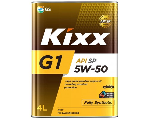 Моторное масло Kixx G1 SP 5W-50, 4 л
