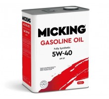 Моторное масло Micking Gasoline Oil MG1 5W-40, 4 л