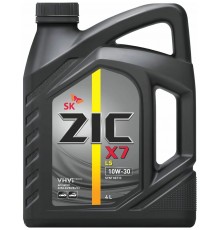 Моторное масло ZIC X7 LS 10W-30, 4 л