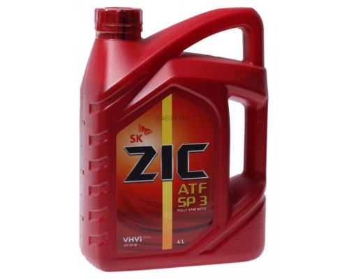 Трансмиссионное масло ZIC ATF SP 3, 4 л