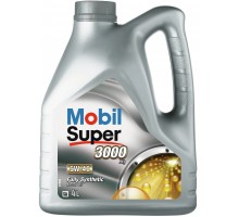 Моторное масло MOBIL Super 3000 X1 5W-40, 4 л