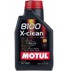 Моторное масло Motul 8100 X-clean 5W40, 1 л