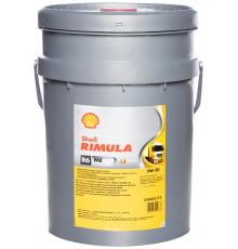 Моторное масло SHELL Rimula R6 ME 5W-30, 20 л