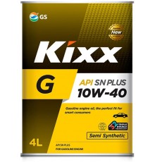 Моторное масло Kixx G SN Plus 10W-40, 4 л