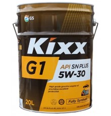 Моторное масло Kixx G1 SN Plus 5W-30, 20 л