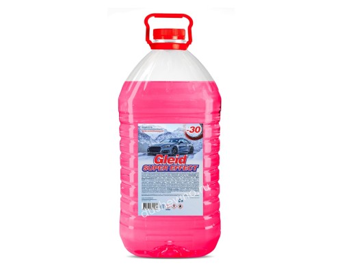 Стеклоомывающая жидкость Gleid Ultra (pink) -30, 5 л