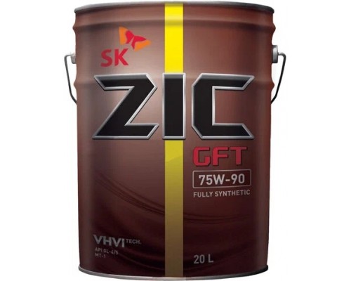 Трансмиссионное масло ZIC GFT 75W-90, 20 л