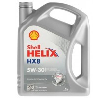 Моторное масло SHELL Helix HX8 Synthetic 5W-30, 4 л