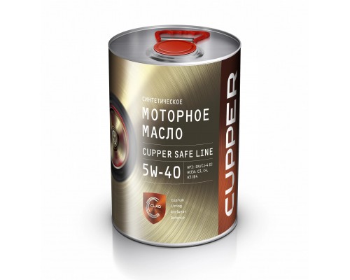 Моторное масло CUPPER Safe Line 5W-40, 4 л