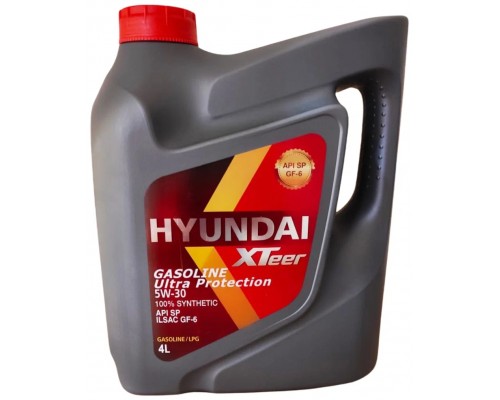 Моторное масло HYUNDAI XTeer Gasoline Ultra Protection 5W-30, 4 л