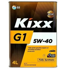 Моторное масло Kixx G1 SP 5W-40, 4 л