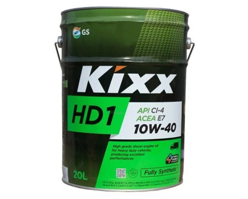 Моторное масло Kixx HD1 CI-4 10W-40, 20 л