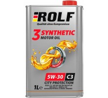 Моторное масло ROLF 3-SYNTHETIC 5W-30, 1 л