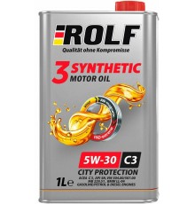 Моторное масло ROLF 3-SYNTHETIC 5W-30, 1 л