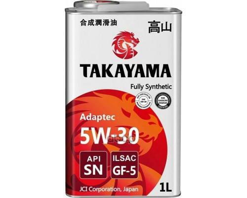 Моторное масло TAKAYAMA Adaptec 5W-30, 1 л