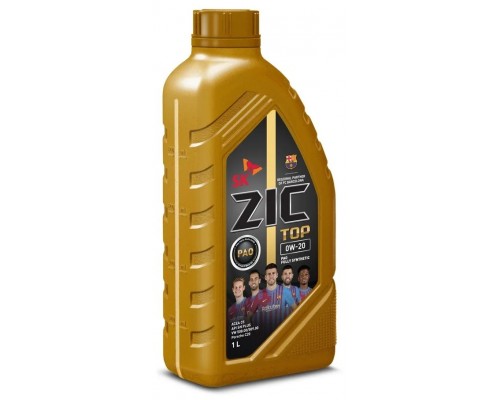 Моторное масло ZIC TOP 0W-20, 1 л