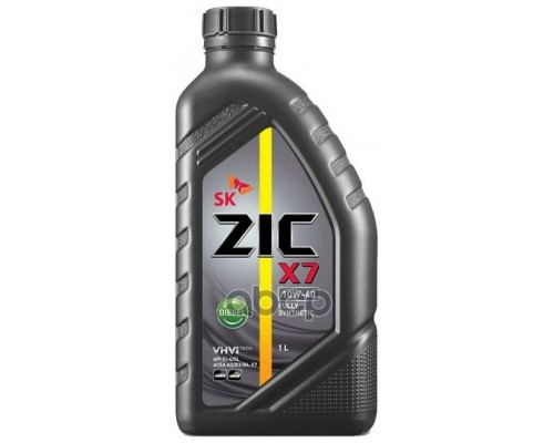 Моторное масло ZIC X7 Diesel 10W-40, 1 л