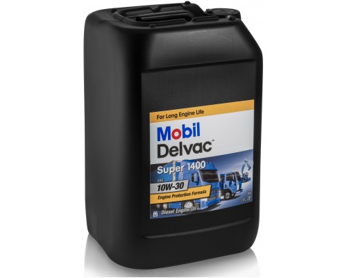 Моторное масло MOBIL Delvac Super 1400 10W-30, 20 л