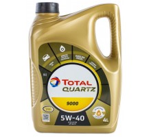 Моторное масло TOTAL Quartz 9000 5W40, 4 л