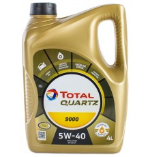Моторное масло TOTAL Quartz 9000 5W40, 4 л