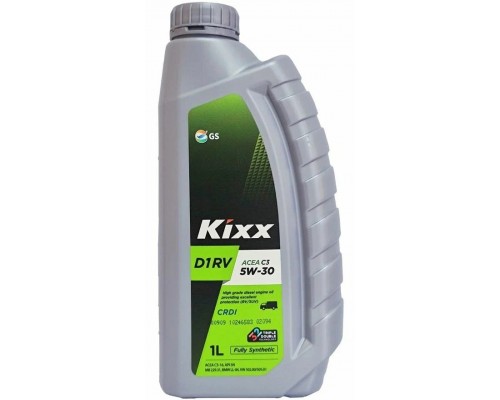 Моторное масло Kixx D1 RV 5W-30 C3, 1 л