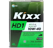 Моторное масло Kixx HD1 CI-4 10W-40, 4 л