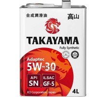 Моторное масло TAKAYAMA Adaptec 5W-30, 4 л