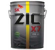 Моторное масло ZIC X7 Diesel 10W-40, 20 л