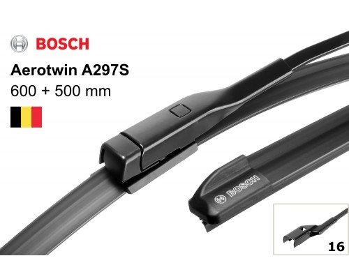 Щетки стеклоочистителя Bosch Aerotwin A297S