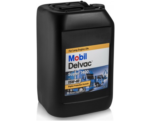 Моторное масло MOBIL Delvac Super 1400E 15W-40, 20 л
