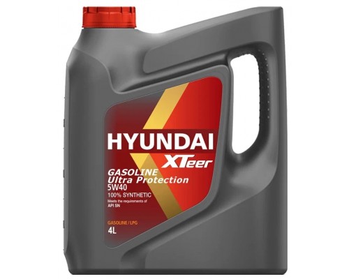 Моторное масло HYUNDAI XTeer Gasoline Ultra Protection 5W-40, 4 л