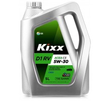 Моторное масло Kixx D1 RV 5W-30 C3, 5 л