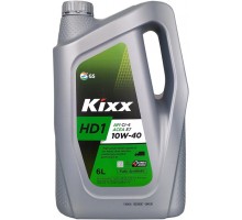 Моторное масло Kixx HD1 CI-4 10W-40, 6 л
