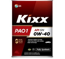 Моторное масло Kixx PAO1 0W-40, 4 л