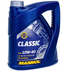 Моторное масло Mannol Classic 10W-40, 4 л