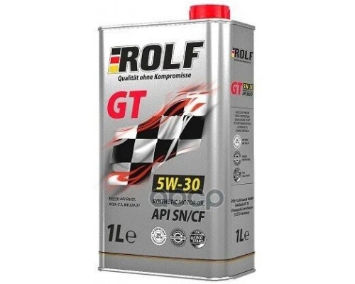 Моторное масло ROLF GT SAE 5W-30, 1 л