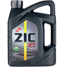 Моторное масло ZIC X7 Diesel 10W-40, 4 л