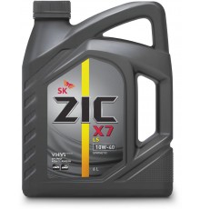 Моторное масло ZIC X7 LS 10W-40, 6 л