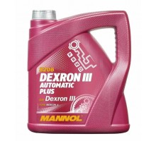 Трансмиссионное масло Mannol Dexron III Automatic Plus, 4 л