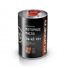 Моторное масло CUPPER V6+ 5W-40 , 4 л