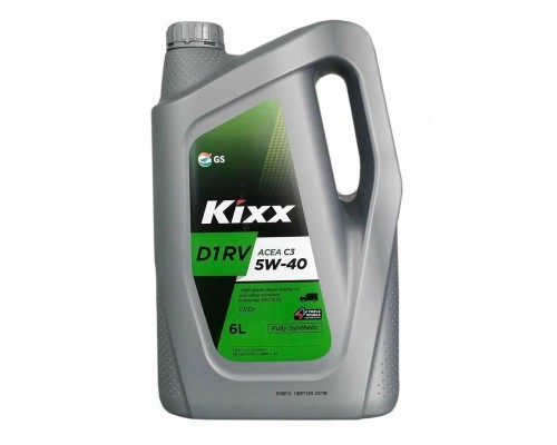 Моторное масло Kixx D1 RV 5W-40 C3, 6 л