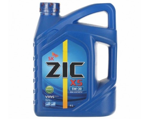 Моторное масло ZIC X5 Diesel 5W-30, 4 л