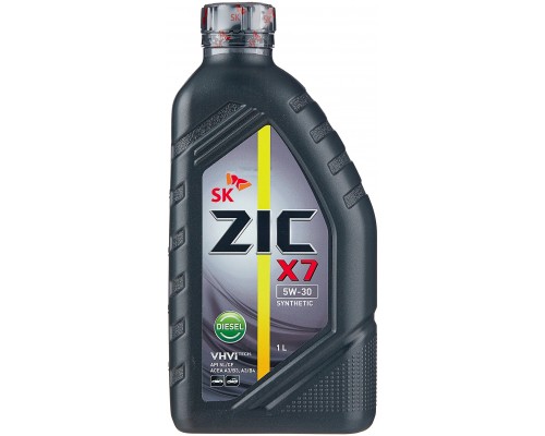 Моторное масло ZIC X7 Diesel 5W-30, 1 л