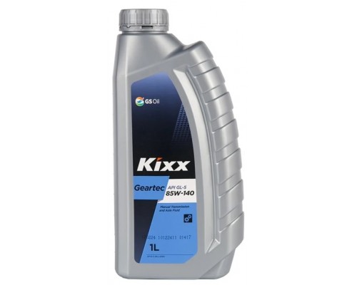Трансмиссионное масло Kixx Geartec GL-5 85W-140, 1 л