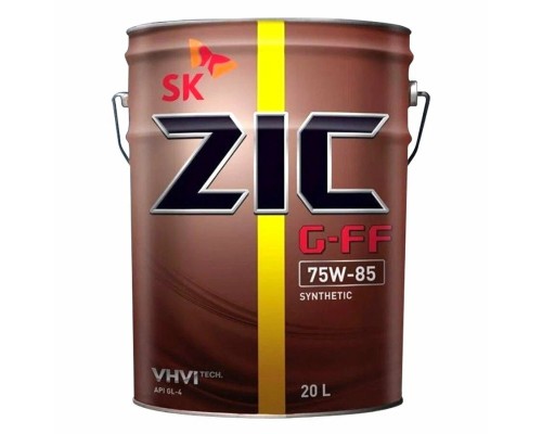 Трансмиссионное масло ZIC G-FF 75W-85, 20 л