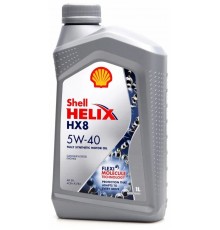 Моторное масло SHELL Helix HX8 Synthetic 5W-40, 1 л